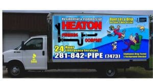 Heaton Plumbing Truck BBB