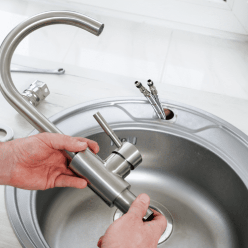 Plumbing Fixture Installation and Repair - Sink Faucet Installation