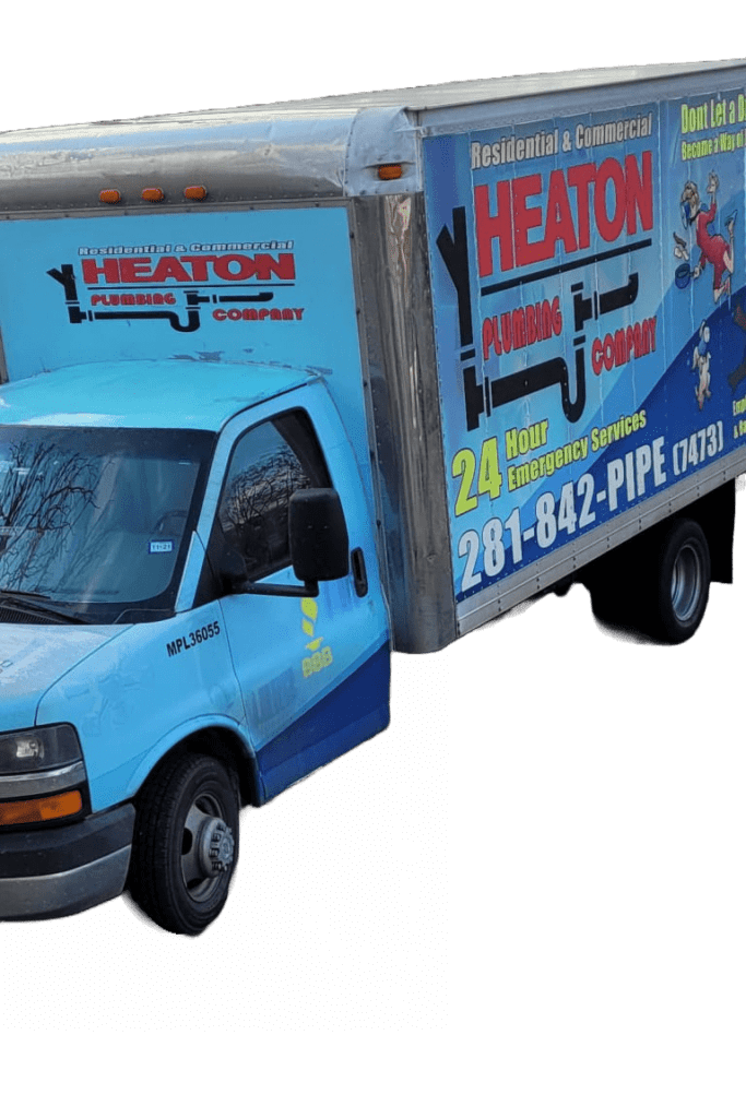 Heaton plumbing truck